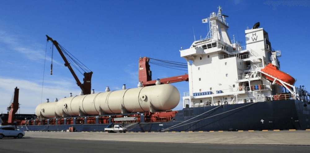 Top-break bulk shipping